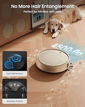 【新品未開封】Lefant M310 ロボット掃除機 4500Pa強力吸引 Amazon | Lefant M310 ロボット掃除機【高精度障害物回避